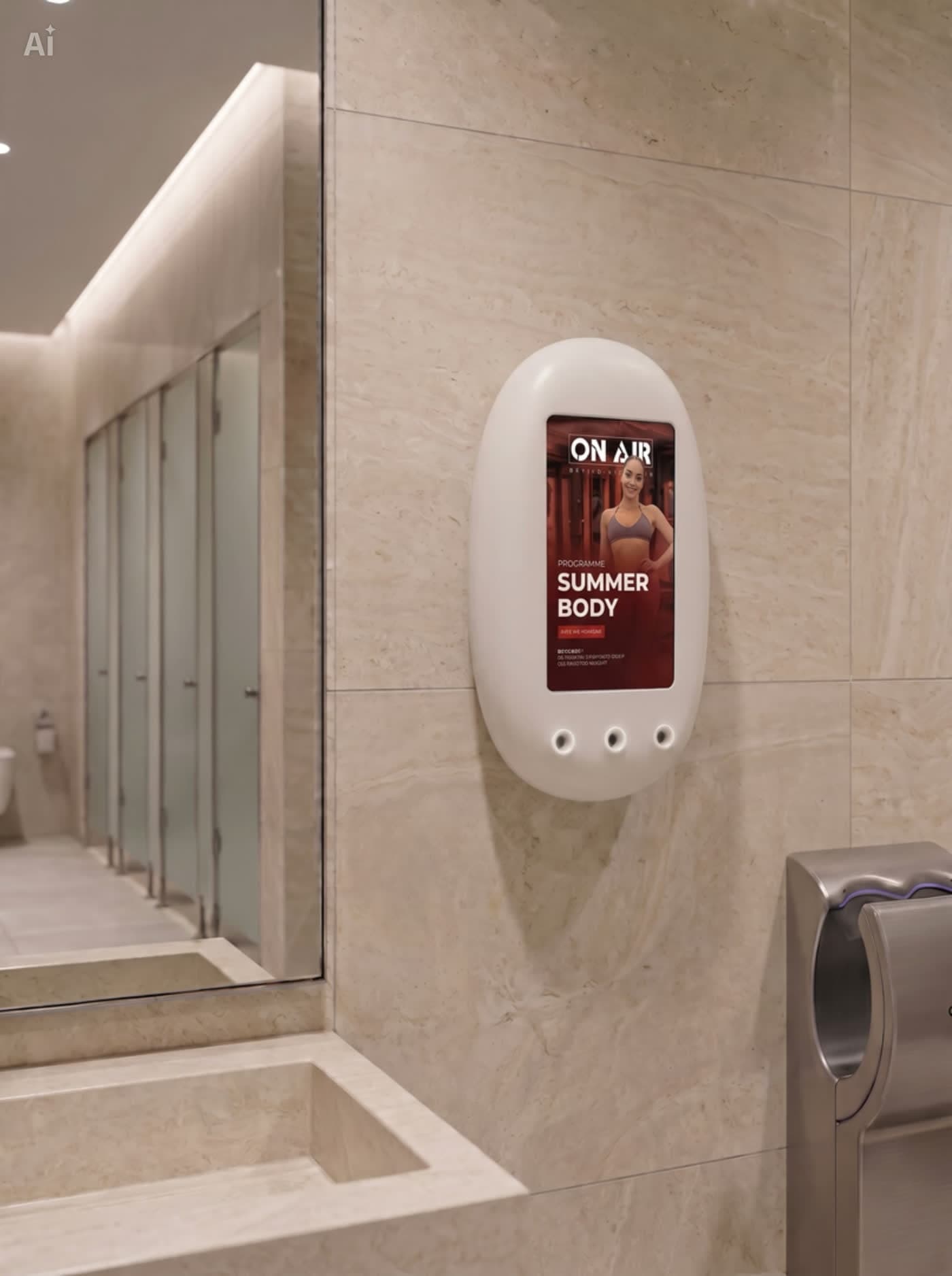 Salle de bain haut de gamme avec une machine RIM